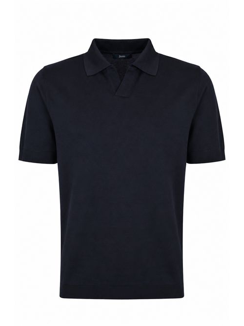 Polo in maglia di cotone Blu Herno | JV000004U 520599201